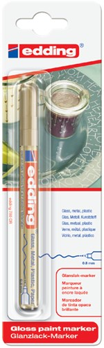 Viltstift Edding 780 lakmarker rond goud