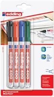 Viltstift Edding 400 assorti pak/4