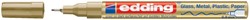 Viltstift Edding 780 lakmarker permanent goud