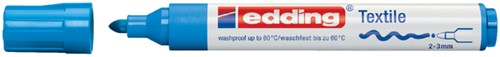 Viltstift Edding 4500 textiel lichtblauw