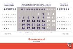Quantore bureaumaandkalender