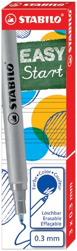 Rollerpenvulling STABILO Easy Original 0.3mm blauw ds/3