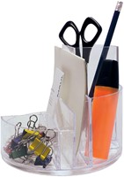 Bureaustandaard Maul 41176 Roundbox 12.5cm transparant-2