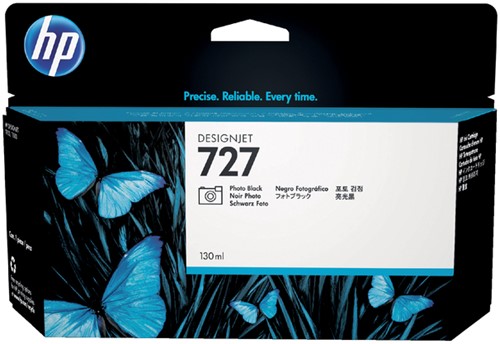 Inktcartridge HP B3P23A (727) foto zwart