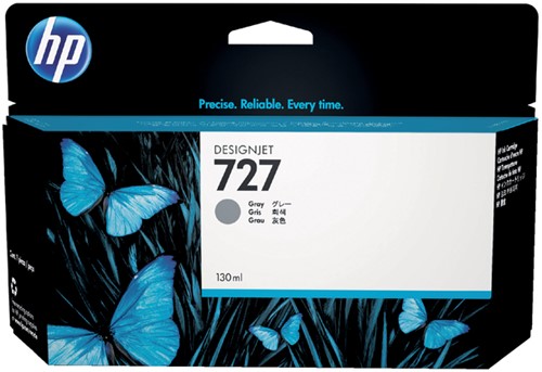 Inktcartridge HP B3P24A (727) grijs