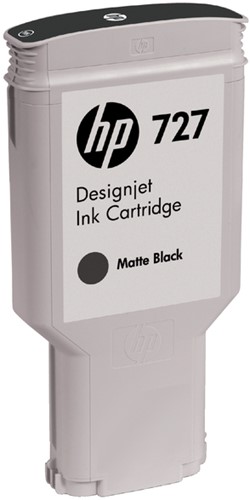 Inktcartridge HP C1Q12A (727)  mat zwart