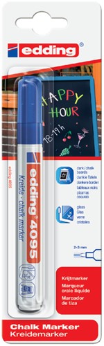 Krijtstift Edding 4095 blauw