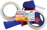 Verpakkingstape-afroller metaal Tesa incl. 2 rol transparant