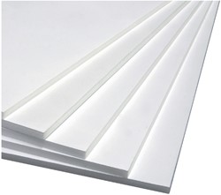 Foamboard Q-connect A3 5mm 2-zijdig wit