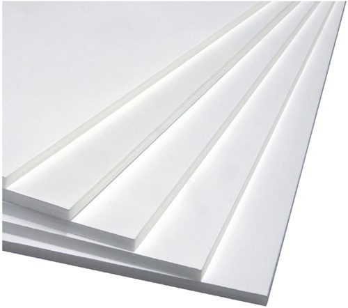 Foamboard Q-connect 50x70cm 5mm 2-zijdig wit