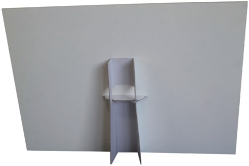 Foamboardstandaard Q-connect A3 178x190mm wit