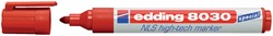Viltstift Edding 8030 NLS Hight-Tech marker rood