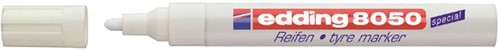 Viltstift Edding 8050 bandenmarker wit