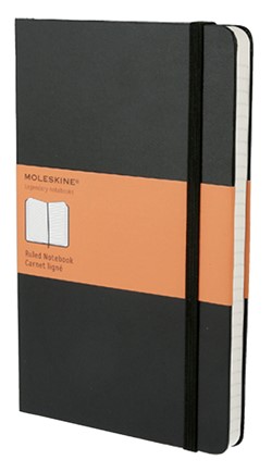 Moleskine notitieboek harde kaft zwart