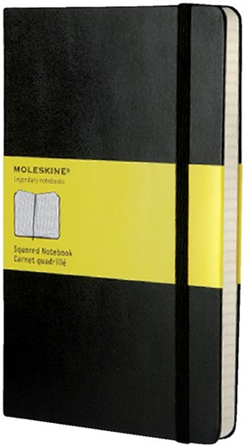Notitieboek Moleskine ruit large 130x210mm