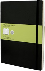 Notitieboek Moleskine blanco xl zachte kaft 190x250mm