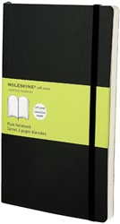 Notitieboek Moleskine blanco large zachte kaft 130x210mm