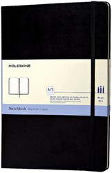 Schetsboek Moleskine A4 zwart 96vel 210x297mm