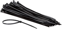 Kabelbinders IEZZY nylon 4.8x300mm D 81mm zwart 100 stuks