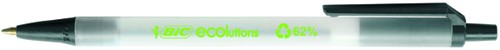 Balpen Bic Ecolutions clic stic zwart