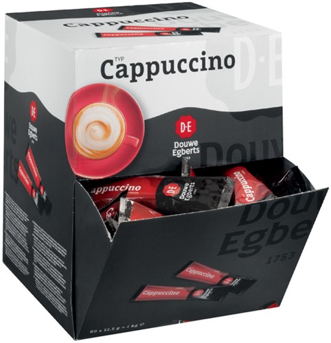Koffiesticks D.E. cafe cappucino 12.5 gram ds/80