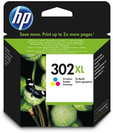 Inktcartridge HP F6U67AE (302XL) kleur