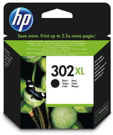 Inktcartridge HP F6U68AE (302XL) zwart