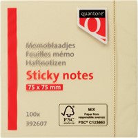 Post-it memoblokje  75x75mm Quantore-2