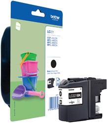 Inktcartridge Brother LC221 zwart