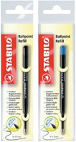 Balpenvulling STABILO standaard blauw  blister à 1 stuk-2