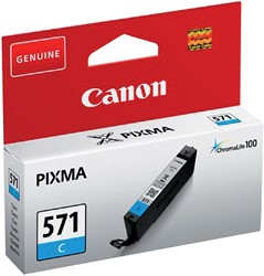 Inktcartridge Canon CLI-571 cyaan