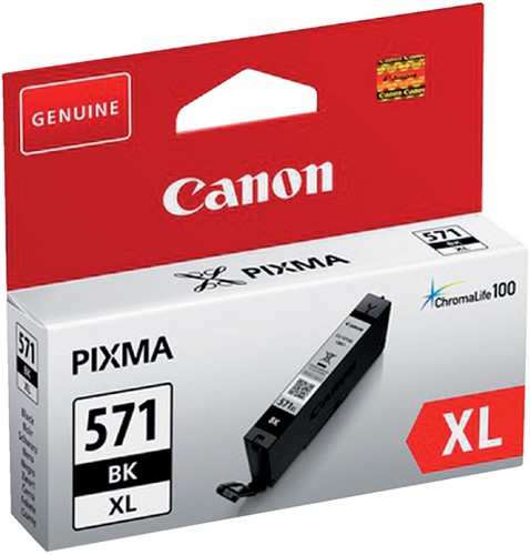 Inktcartridge Canon CLI-571XL zwart