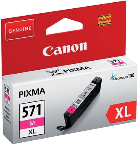 Inktcartridge Canon CLI-571XL magenta