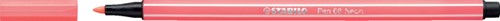 Viltstift STABILO Pen 68/040 neon rood