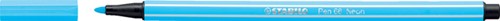 Viltstift STABILO Pen 68/031 neon blauw