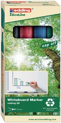 Viltstift Edding 29 EcoLine whiteboard assorti pk/4