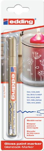 Viltstift Edding 751 lakmarker goud