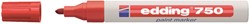 Viltstift Edding 750 lakmarker rood