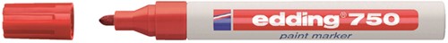 Viltstift Edding 750 lakmarker rood