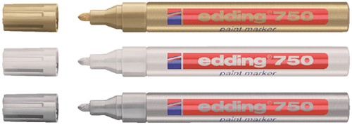 Viltstift Edding 750 lakmarker goud-2