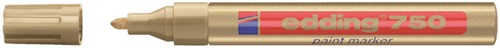 Viltstift Edding 750 lakmarker goud