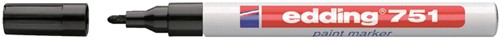 Viltstift edding 751 lakmarker zwart