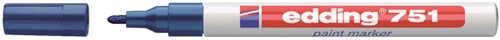 Viltstift Edding 751 lakmarker blauw