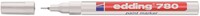Viltstift Edding 780 lakmarker permanent wit