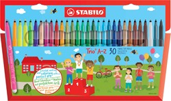 Stabilo viltstift Trio A-Z