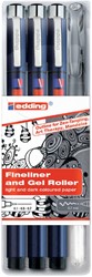 edding Tangle outline set 1800
