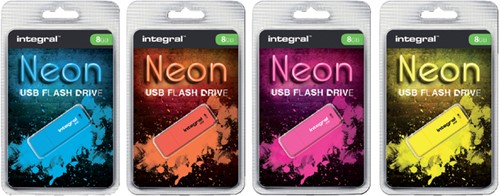 USB-stick 2.0 Integral fd 16GB neon roze-2
