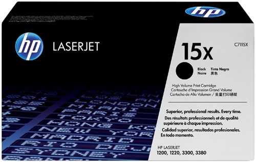 Tonercartridge HPC7115X (15X) 3.5K zwart