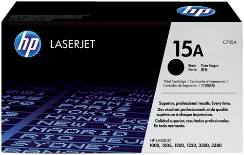 Tonercartridge HPC7115A (15A) 2.5K zwart