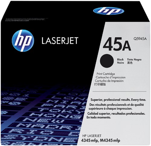 Tonercartridge HPQ5945A (45A) 18K zwart